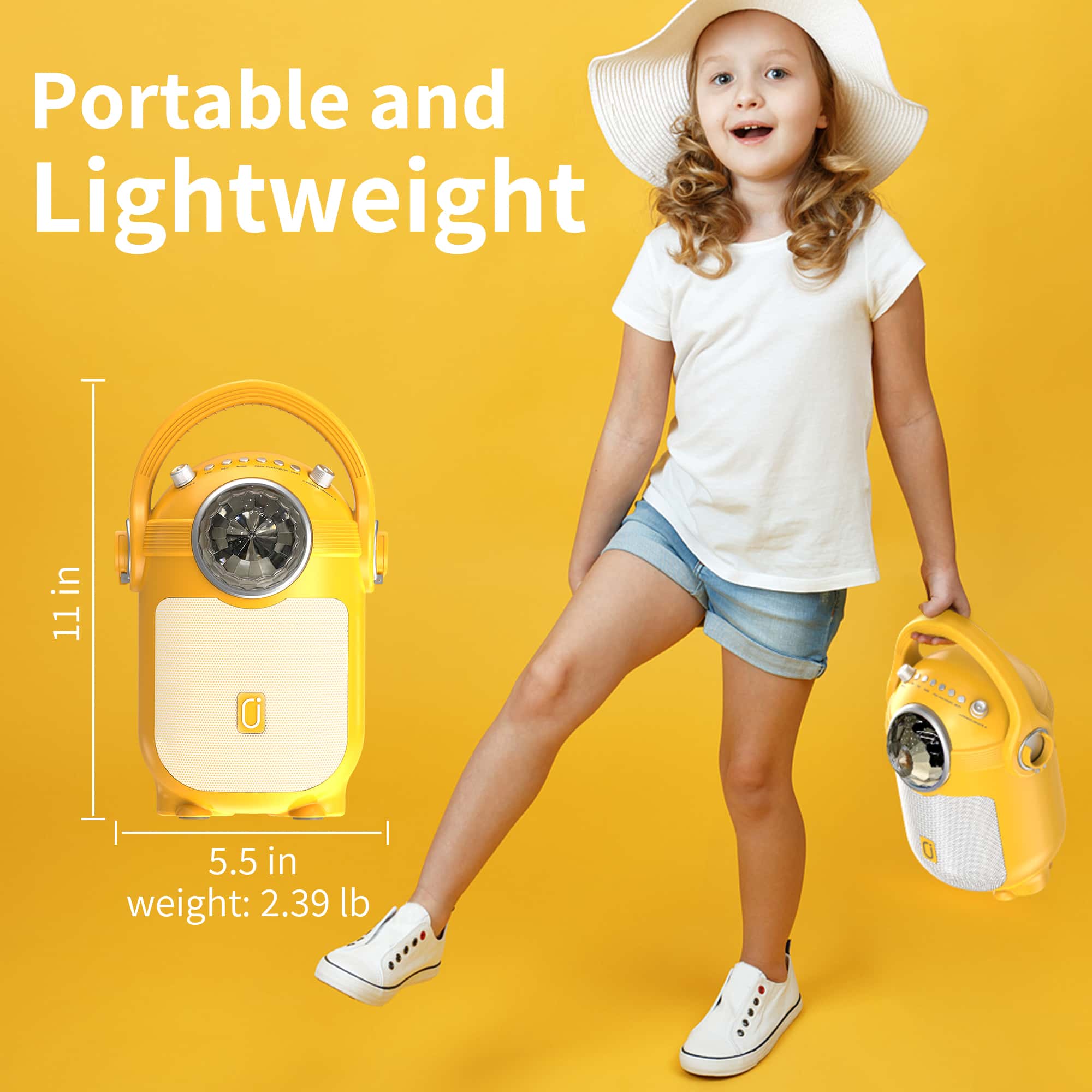 JYX portable karaoke machine for kids