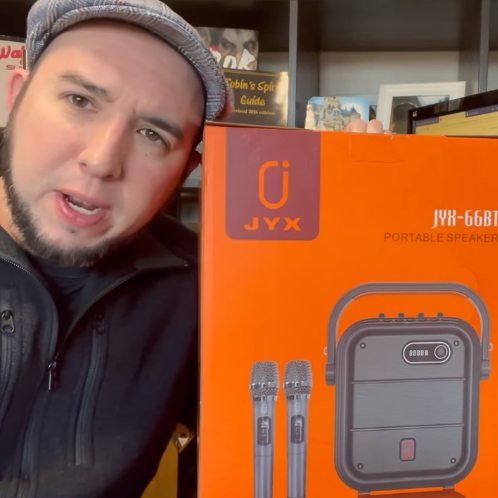 Project-Nerd review of JYX 66BT karaoke machine