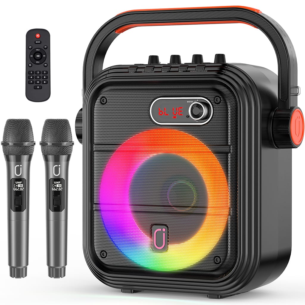 JYX 66 Pro Karaoke Machine with Dual Microphones