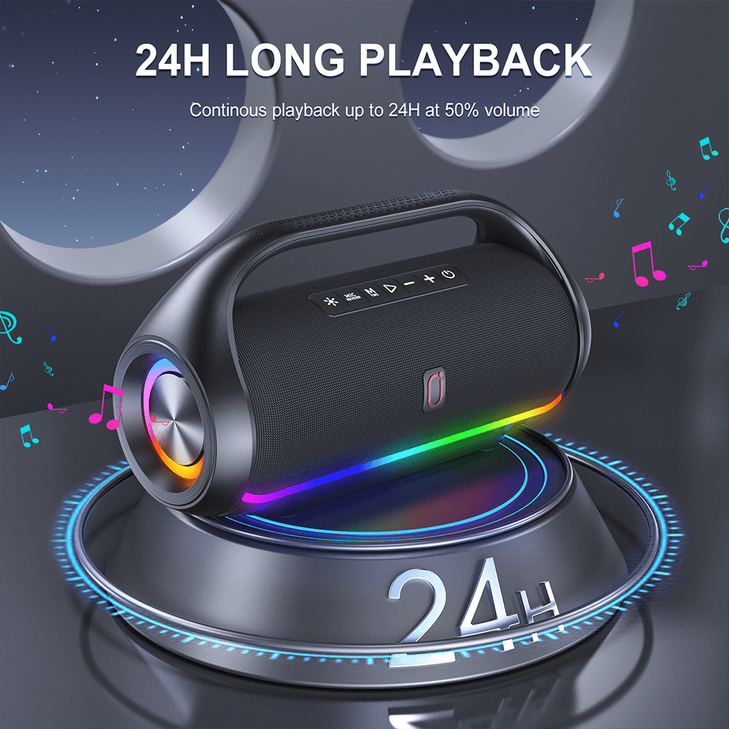 JYX D20-T Karaoke Machine with 24-Hour Battery Life