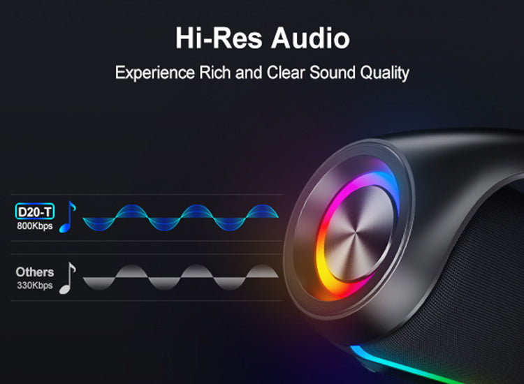 JYX D20 Waterproof karaoke machine with 2 wireless mics, Hi-Res audio for rich and clear sound quality.