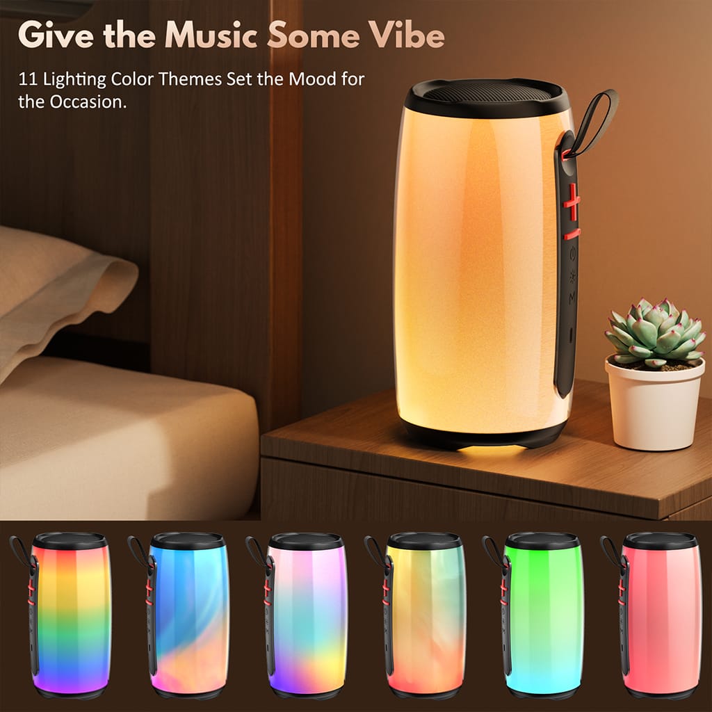 JYX D21 Karaoke Machine with Multiple Color Lights