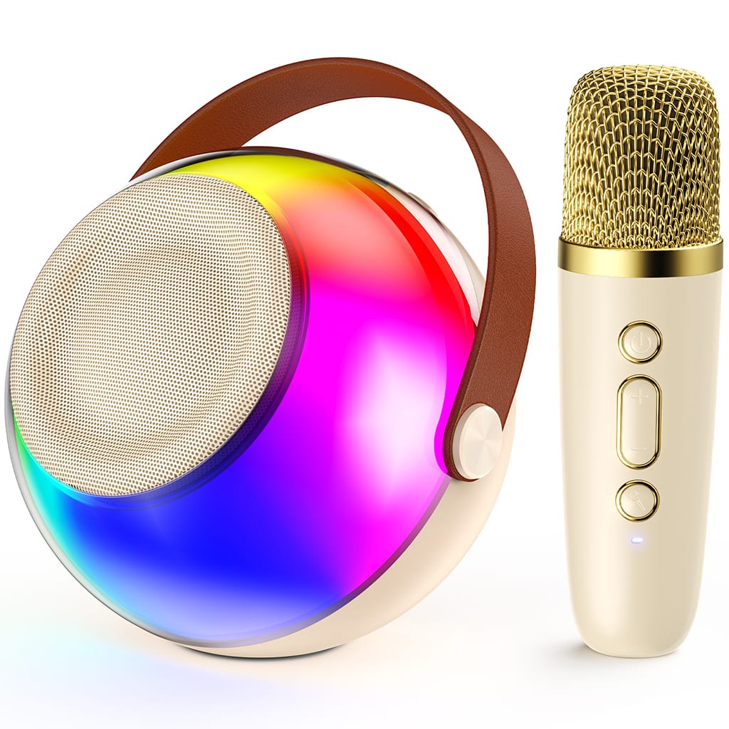 JYX D25 karaoke machine with one wireless microphones