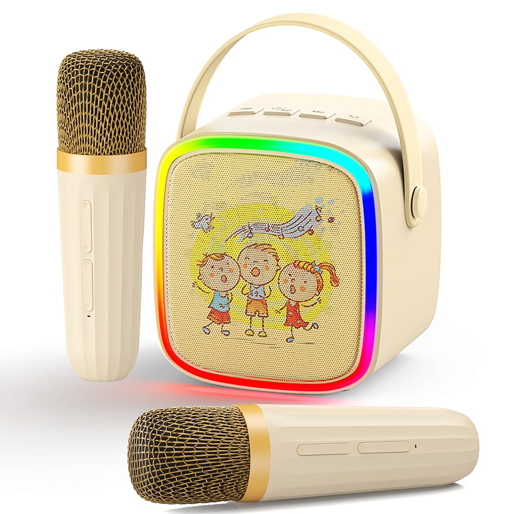 JYX D26 Karaoke Machine with 2 Microphones