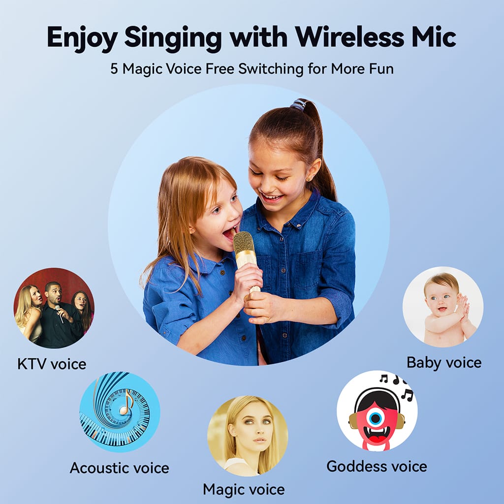 JYX D26 Karaoke Machine With Wireless Use