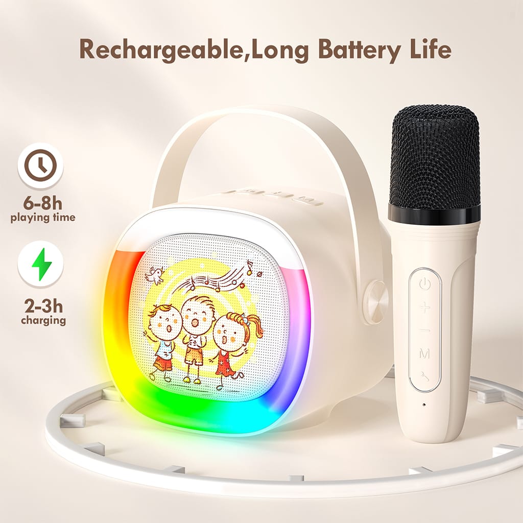 JYX D28 Karaoke Machine With Long Battery Life