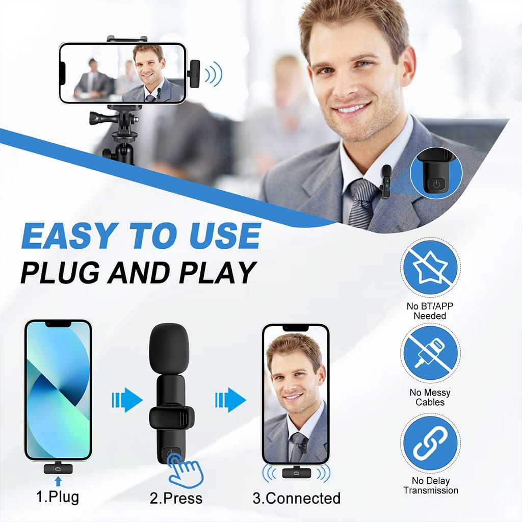 JYX K37 Lavalier Microphones User Manual