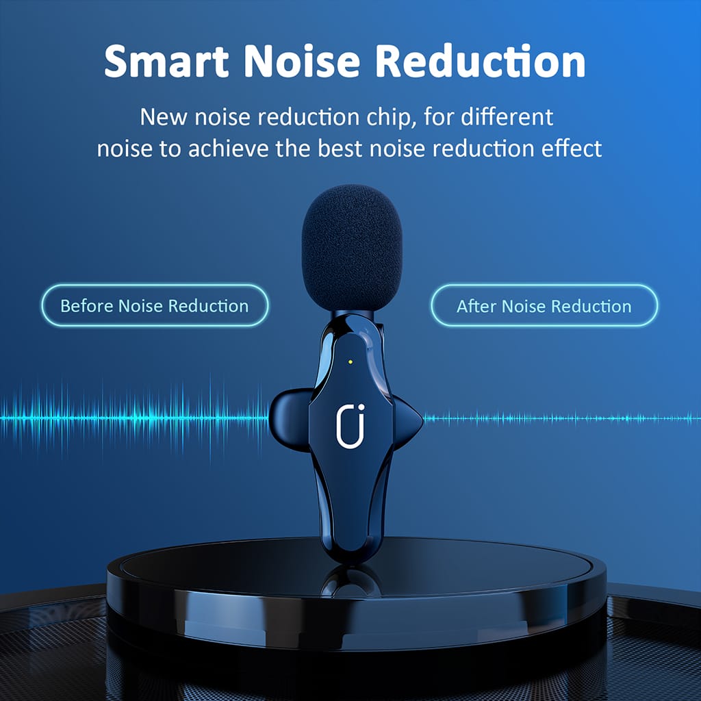 JYX K38 Wireless Lavalier Microphone with noise reduction
