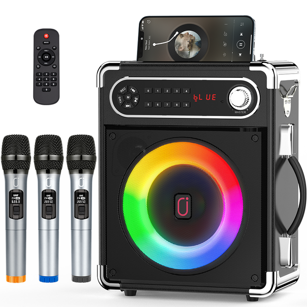 JYX-S55-karaoke-machine-black-