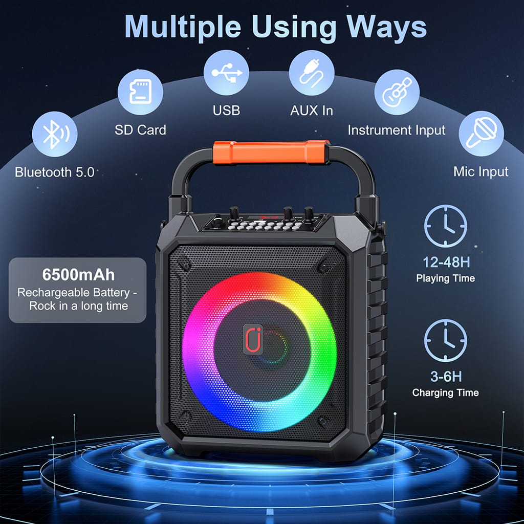 JYX T17 karaoke machine with Multiple Using Ways