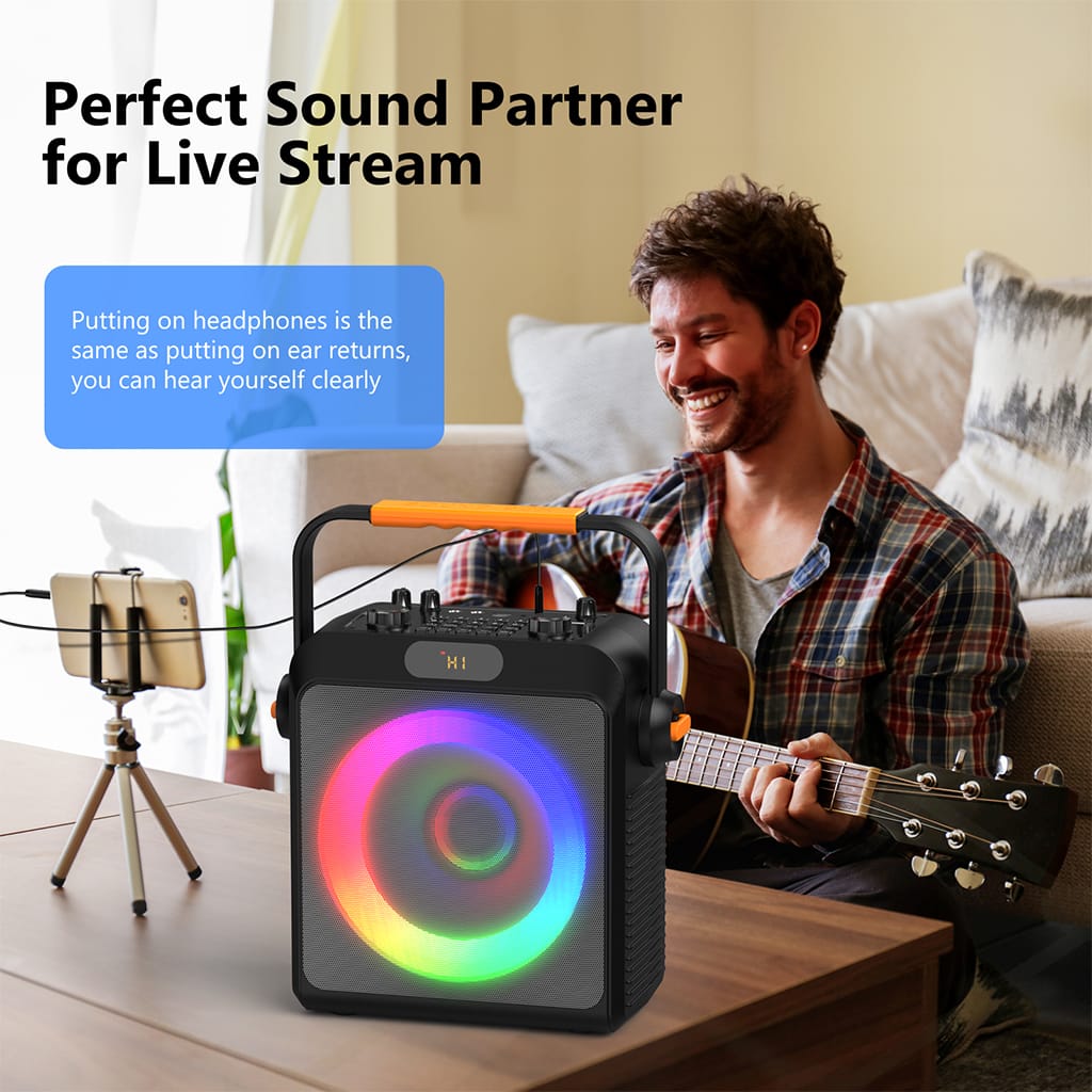 JYX T19 karaoke machine as the perfect music partner for all your parties