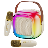 JYX d32 singing machine with 2 wireless microphones