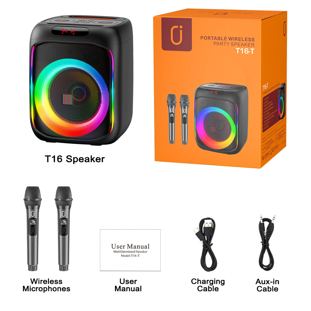T16 karaoke machine accessories