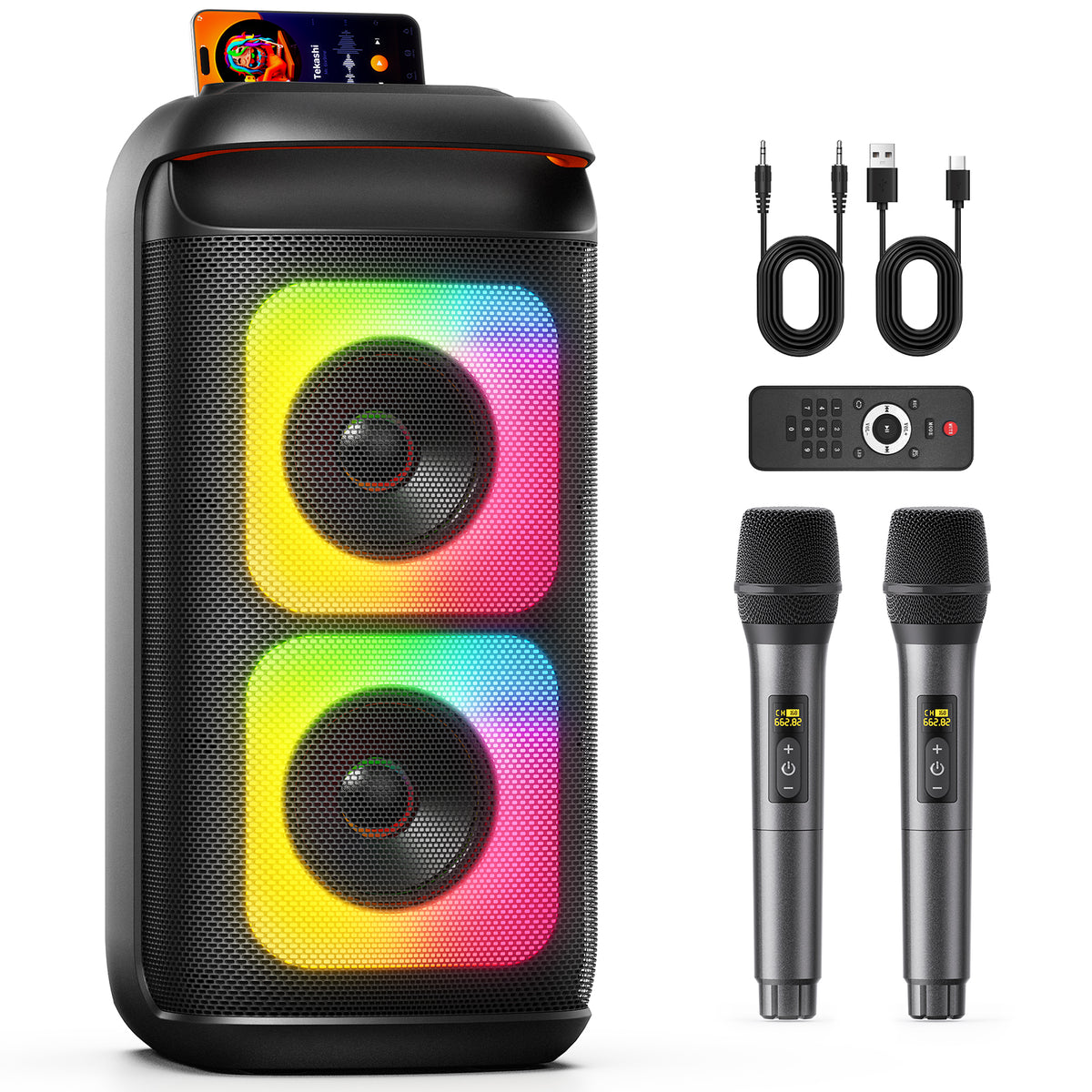 JYX T37T Karaoke Machine | karaoke machine for adults| Portable