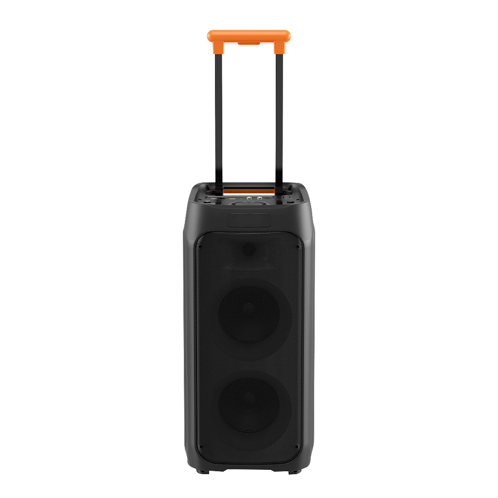 【うめはな ※5/9〜5/20は発送不可】ENJOY　ブラック JYX 500-watt Karaoke Machine T8 with 2 Wireless Microphones for Adults