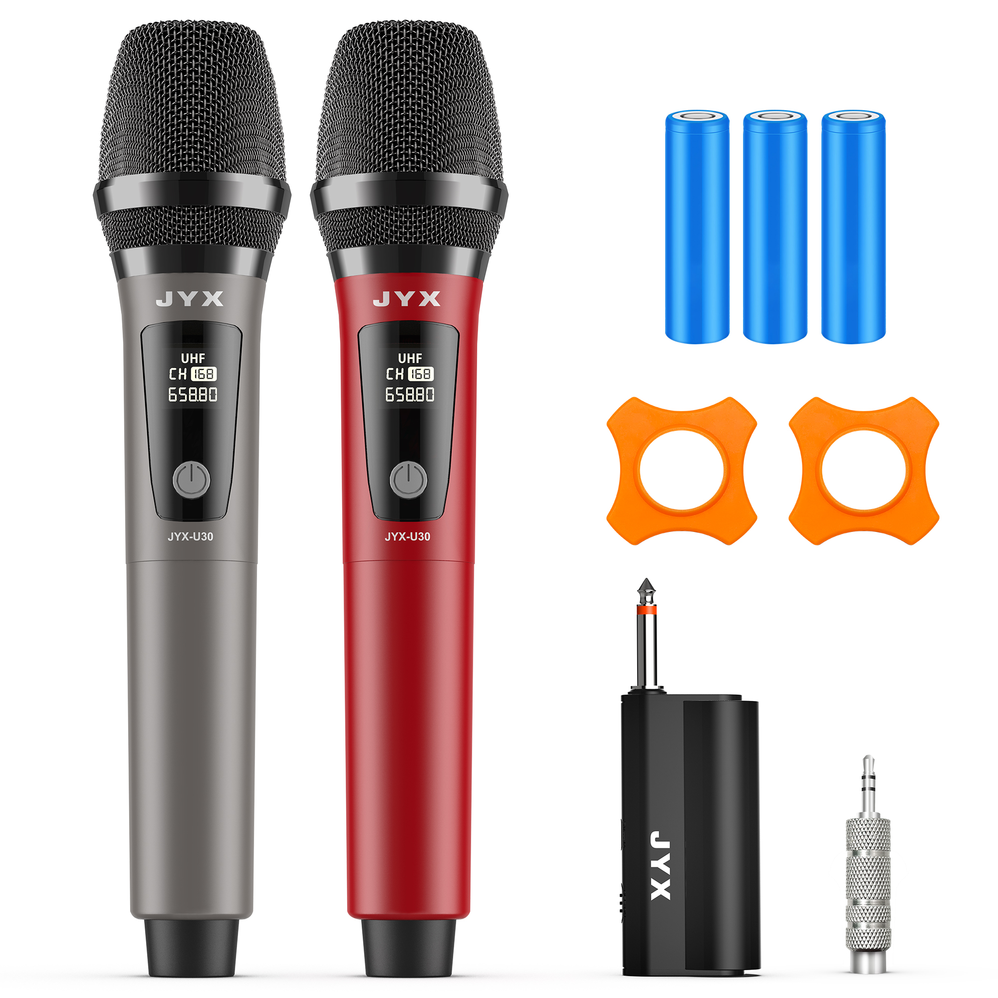 JYX Dual Wireless Microphones Set