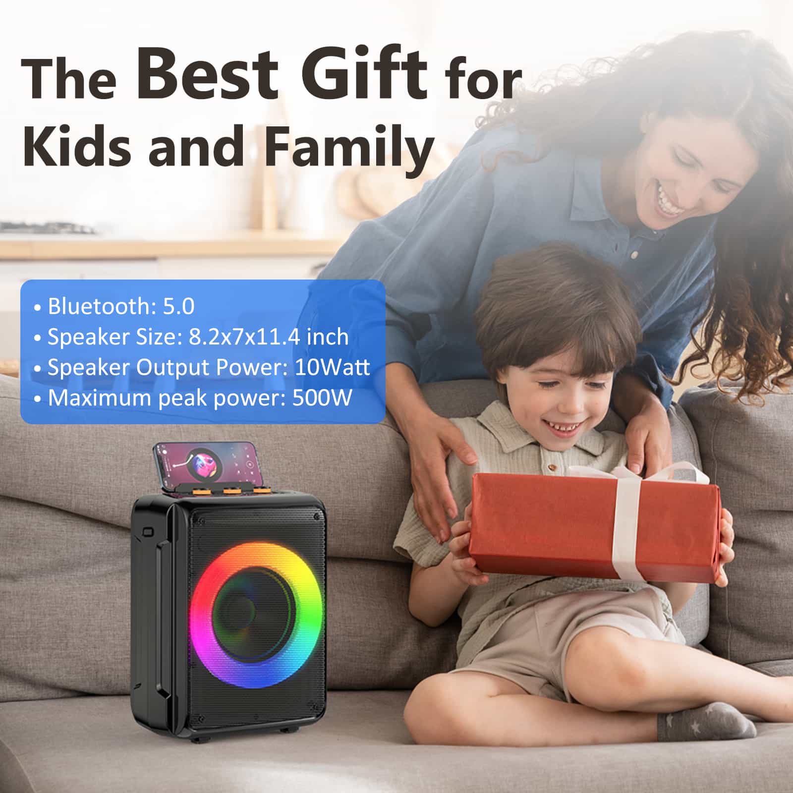 Best gift for kids-JYX D13 karaoke machine with Bluetooth