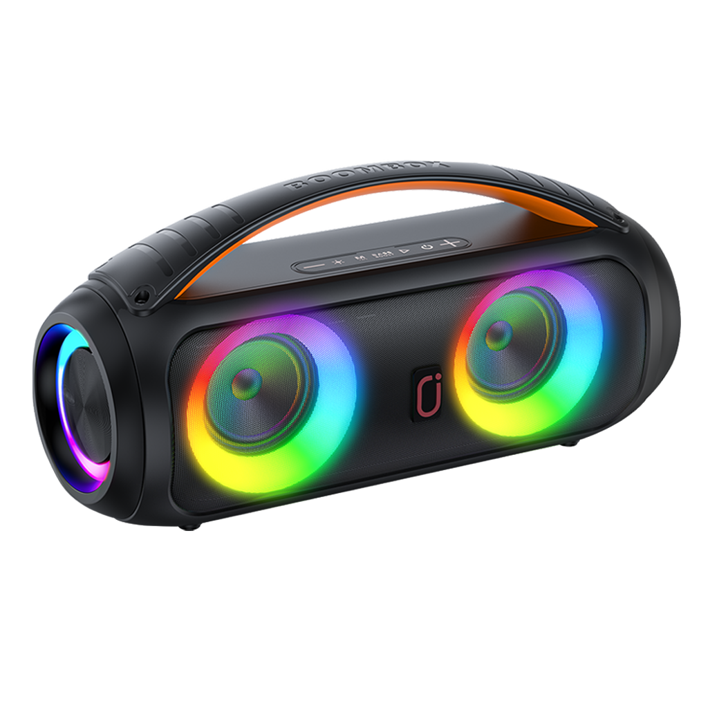 JYX D16 portable karaoke speaker with dynamic light show
