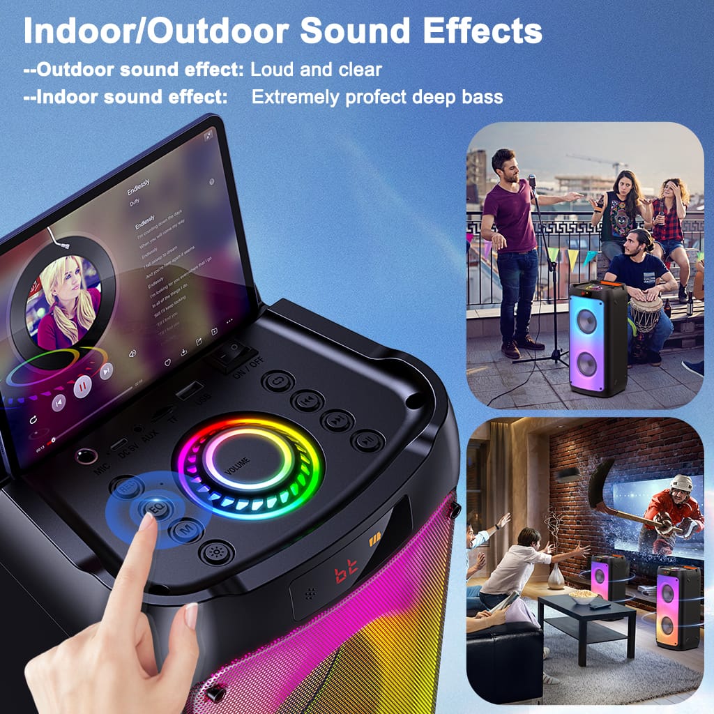 JYX Karaoke Machine for outdoor and indoor