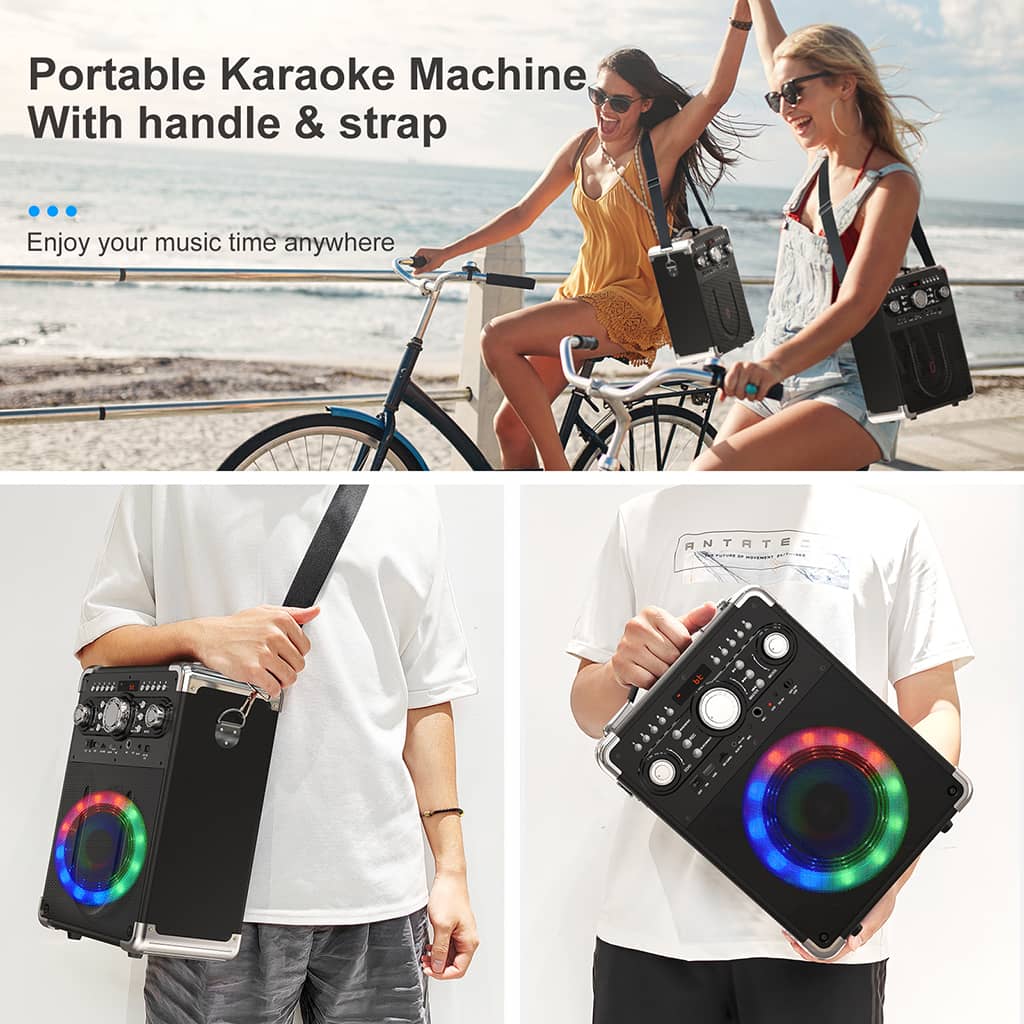 portable karaoke machine