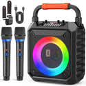 Microphone Karaoké Bluetooth 7 En 1 CEFA Toys - Avec Effets Vocaux, Haut-parleur, Compatible Smartphone Et Apps - 8