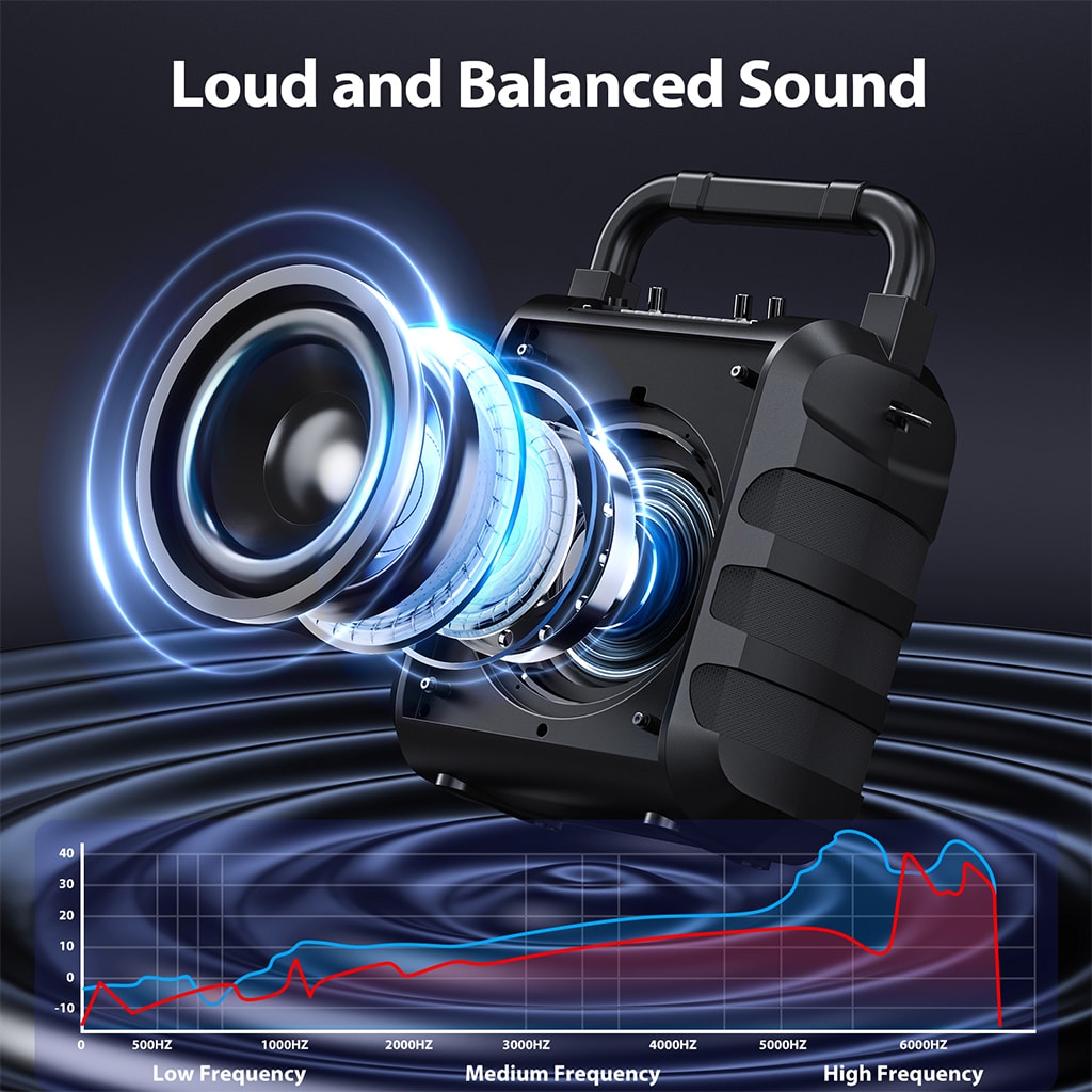 JYX T18 karaoke machine Lound Balanced Sound
