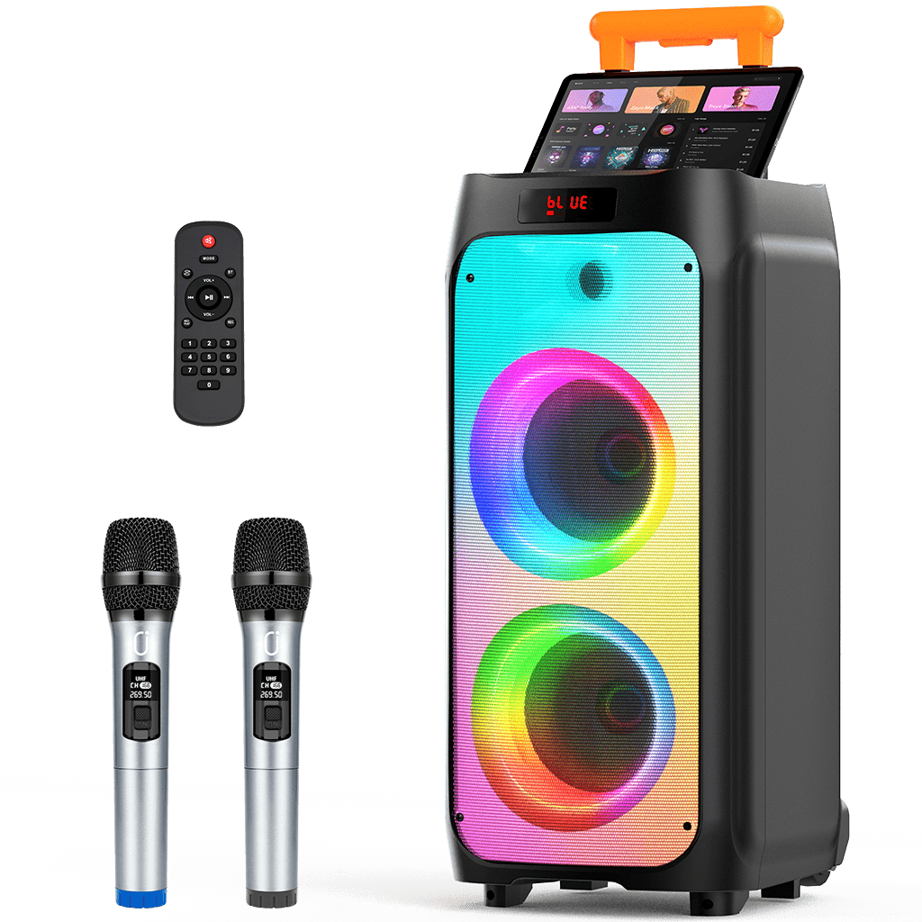 jyx-t8-karaoke-machine-with-2-wireless-microphones