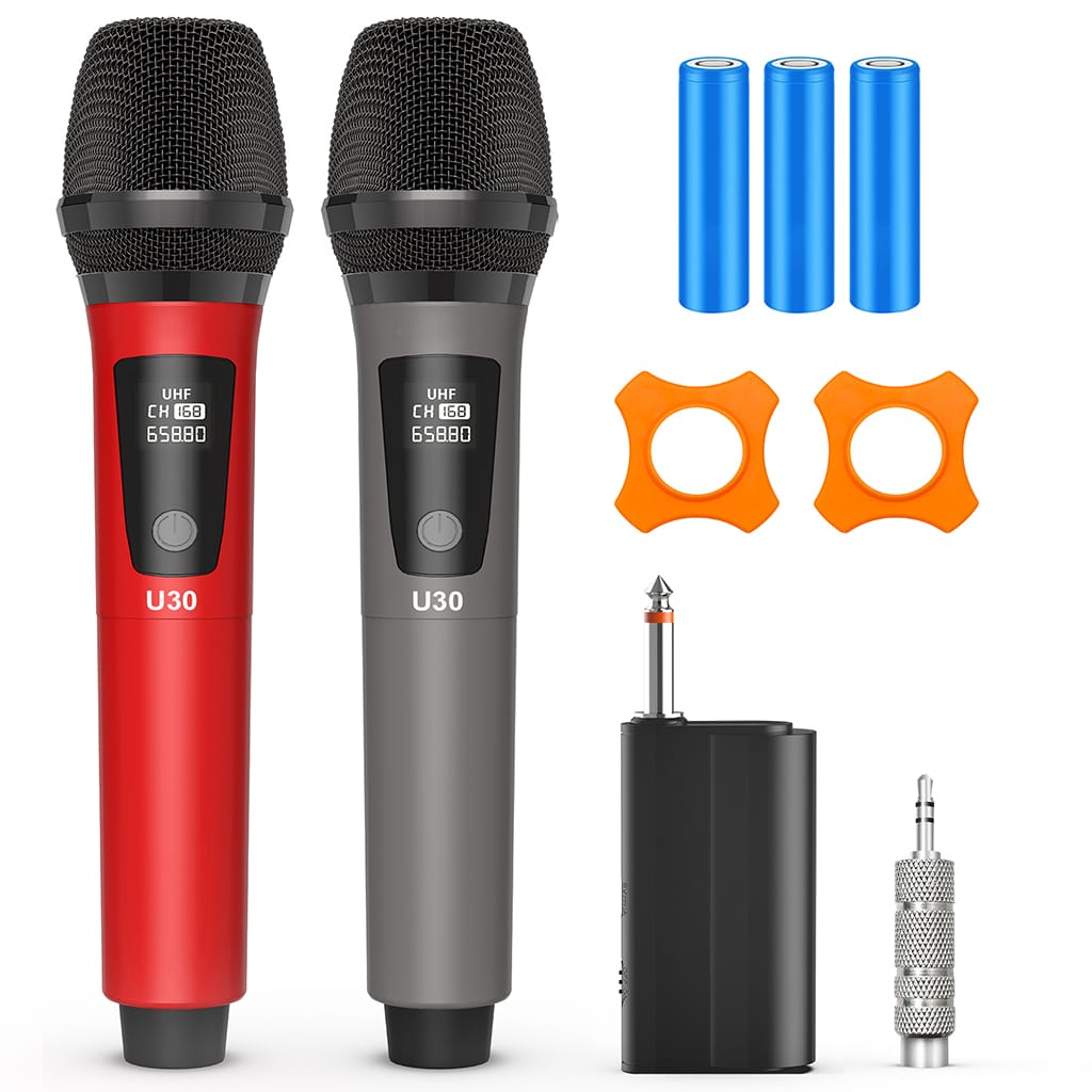 JYX U30 wireless microphones