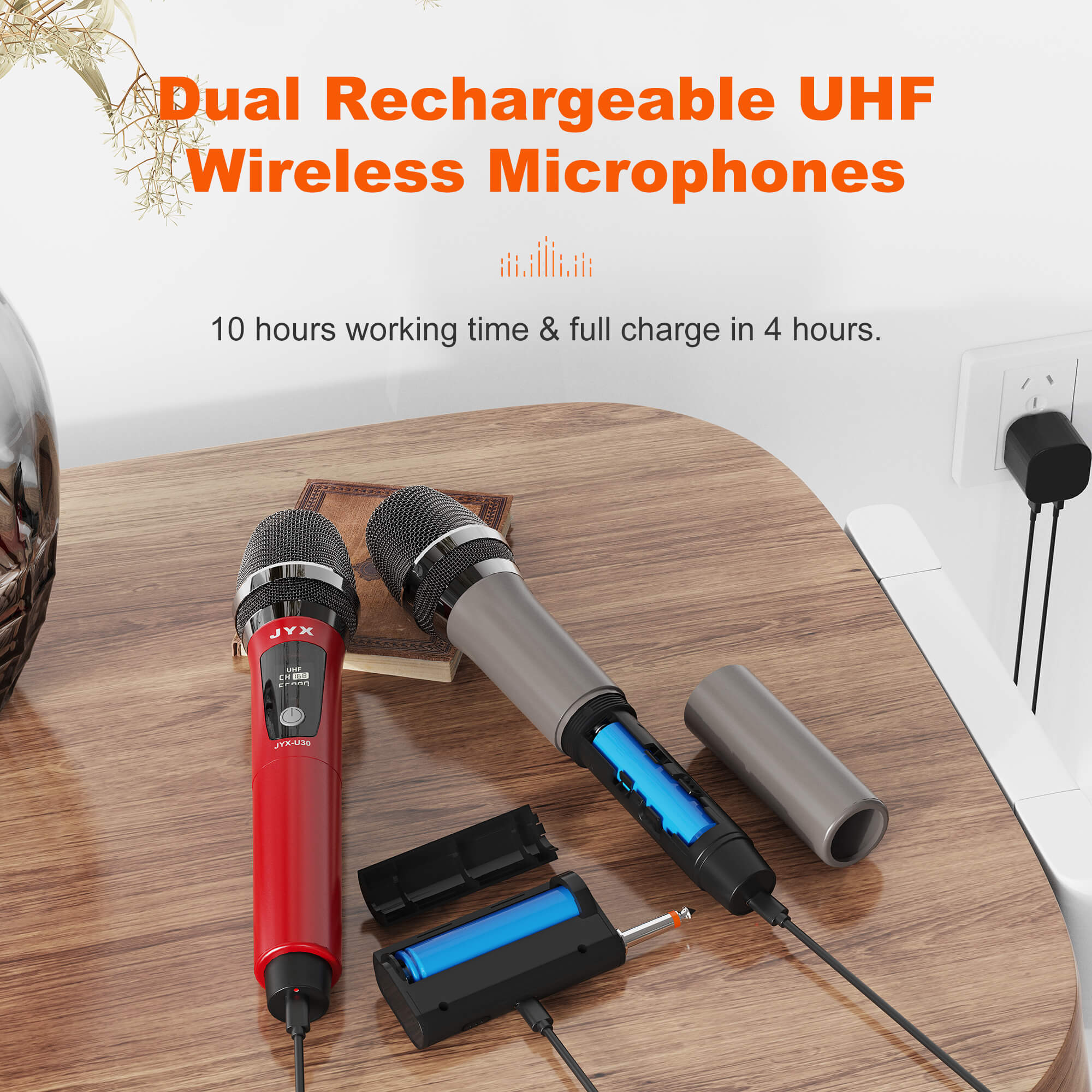 rechargeable wireless microphone